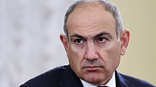 FILE: Armenian Prime Minister Nikol Pashinyan attends the Supreme Eurasian Economic Council summit, 21 December 2025