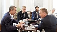 Κυριάκος Μητσοτάκης και Επίτροπος Μάικλ Μακγκράθ
