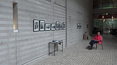 Exposition "Visages de la mémoire : les images de la rafle du billet vert" à Berlin.