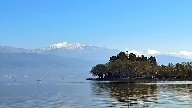 Ioannina is set on the shores of Lake Pamvotida