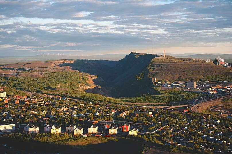 Kiruna is Sweden's northernmost city 