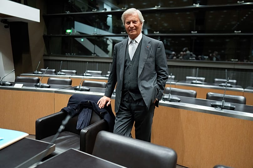 Vincent Bolloré en 2024
