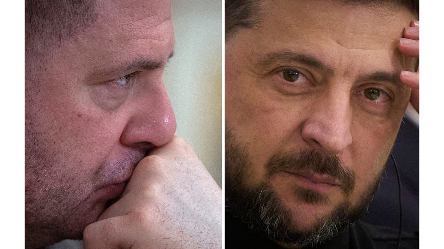 FILE - Andriy Yermak, ex Head of the Office of the President of Ukraine and Ukrainian President Volodymyr Zelenskyy. 