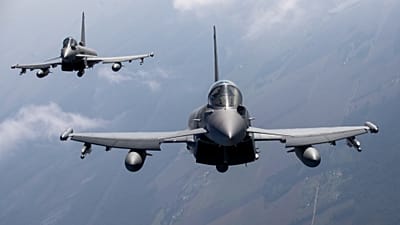 Истребитель Eurofighter в Литве, архив