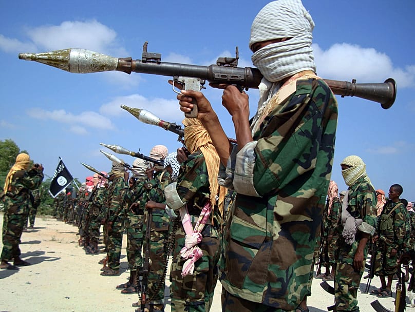 Al-Shabaab-Kämpfer bei einer Militärübung in Somalia, Archiv