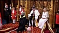 Wearing the Imperial State Crown and ceremonial robes, King Charles III opened Parliament in London on Wednesday with the traditional King's Speech, UK, 13 May 2026.