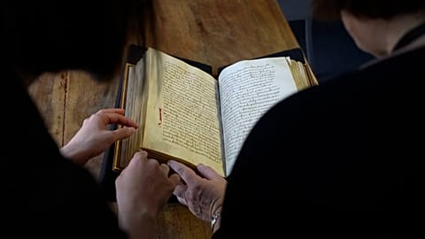 Researchers find rare and lost copy of oldest known poem in English