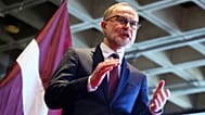 Former Latvian Defence Minister Andris Spruds speaking in Ottawa, Canada on Thursday, March 7, 2024. 