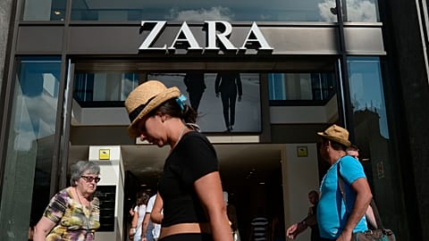 Archivbild: Zara-Filiale in Barcelona, August 2014 