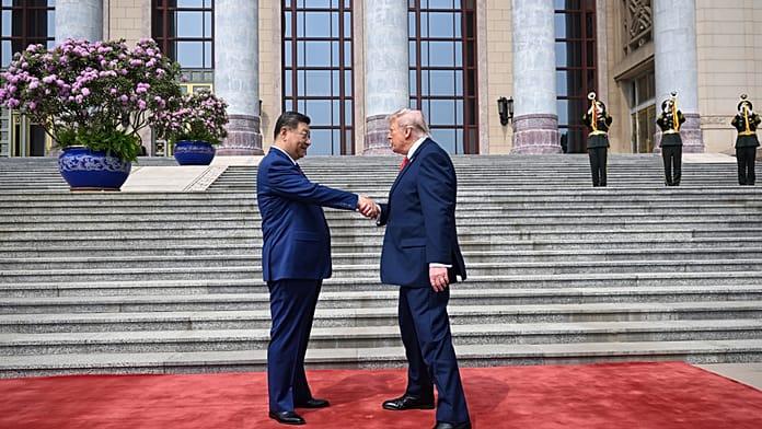 Watch: Key moments from Trump’s first day in Beijing