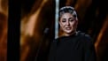 Iranian actress Golshifteh Farahani delivers a speech during the 51st Cesar Awards ceremony in Paris, 26 February, 2026