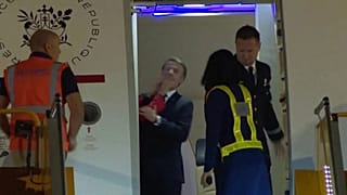 La "bofetada" de Brigitte a su marido.