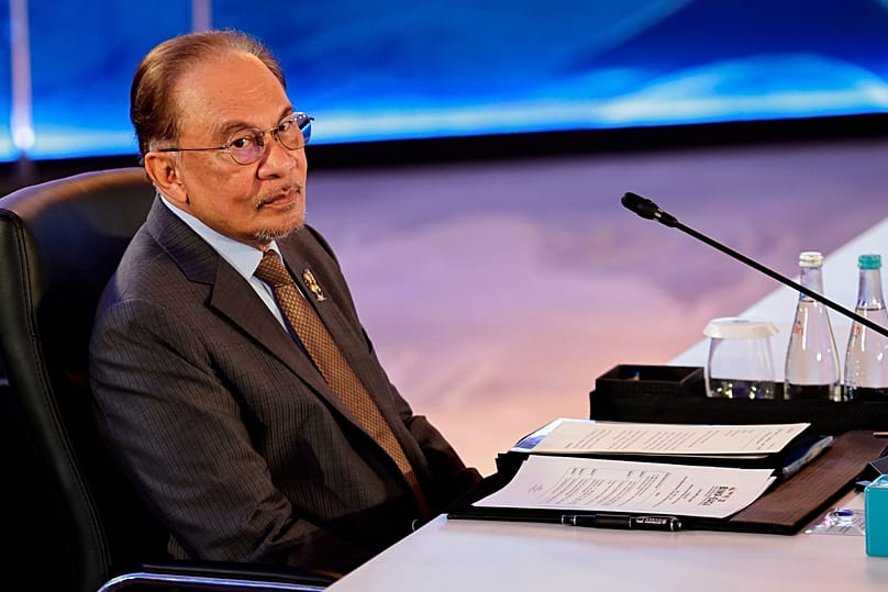 Il primo ministro malese Anwar Ibrahim al 48esimo vertice Asean nelle Filippine, 7 maggio 2026