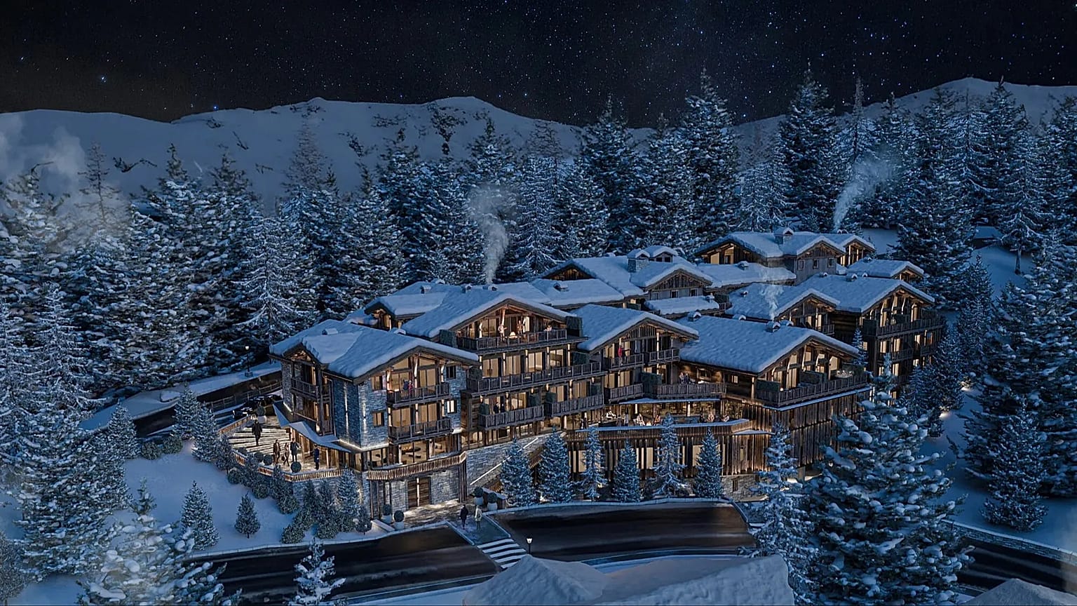 Raffles Courchevel 2028-ban nyit