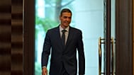 El presidente del Gobierno español, Pedro Sánchez, llega a Pekín, China, para una rueda de prensa el martes 14 de abril de 2026.