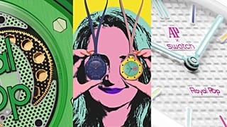 Audemars Piguet and Swatch’s new Royal Pop collection.