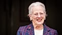 Denmark's Queen Margrethe on her 86th birthday in the Inner Courtyard at Fredensborg Palace, 16 April, 2026