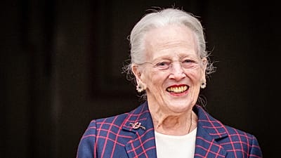 Denmark's Queen Margrethe on her 86th birthday in the Inner Courtyard at Fredensborg Palace, 16 April, 2026