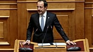 Ο Πρόεδρος της Κυπριακής Δημοκρατίας Νίκος Χριστοδουλίδης μιλάει από το βήμα στην ειδική συνεδρίαση της Ολομέλειας της Βουλής, Αθήνα, Πέμπτη 14 Μαΐου 2026. 