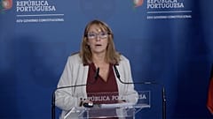 Maria do Rosário Palma Ramalho, ministra do Trabalho, Solidariedade e Segurança Social, na apresentação da proposta de revisão do Código do Trabalho