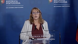 Maria do Rosário Palma Ramalho, ministra do Trabalho, Solidariedade e Segurança Social, na apresentação da proposta de revisão do Código do Trabalho