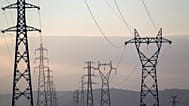 High voltage power lines are pictured outside Strasbourg, eastern France, Wednesday, Jan. 18, 2017. 