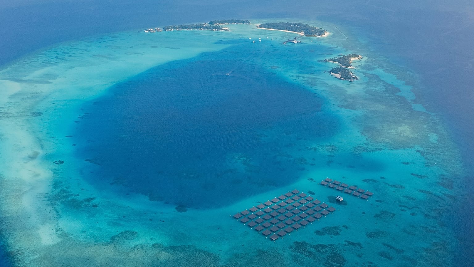Atollo Maldive - foto di archivio