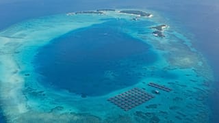 Atollo Maldive - foto di archivio