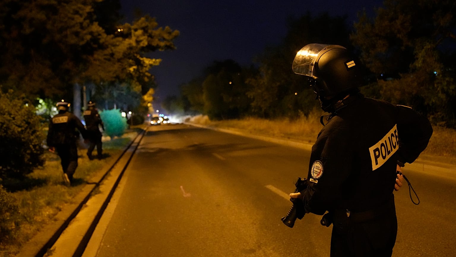 Patrouille de police, juin 2023.