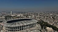 Azteca Stadium in Mexico City, 100 days before the opening ceremony of the 2026 FIFA soccer World Cup