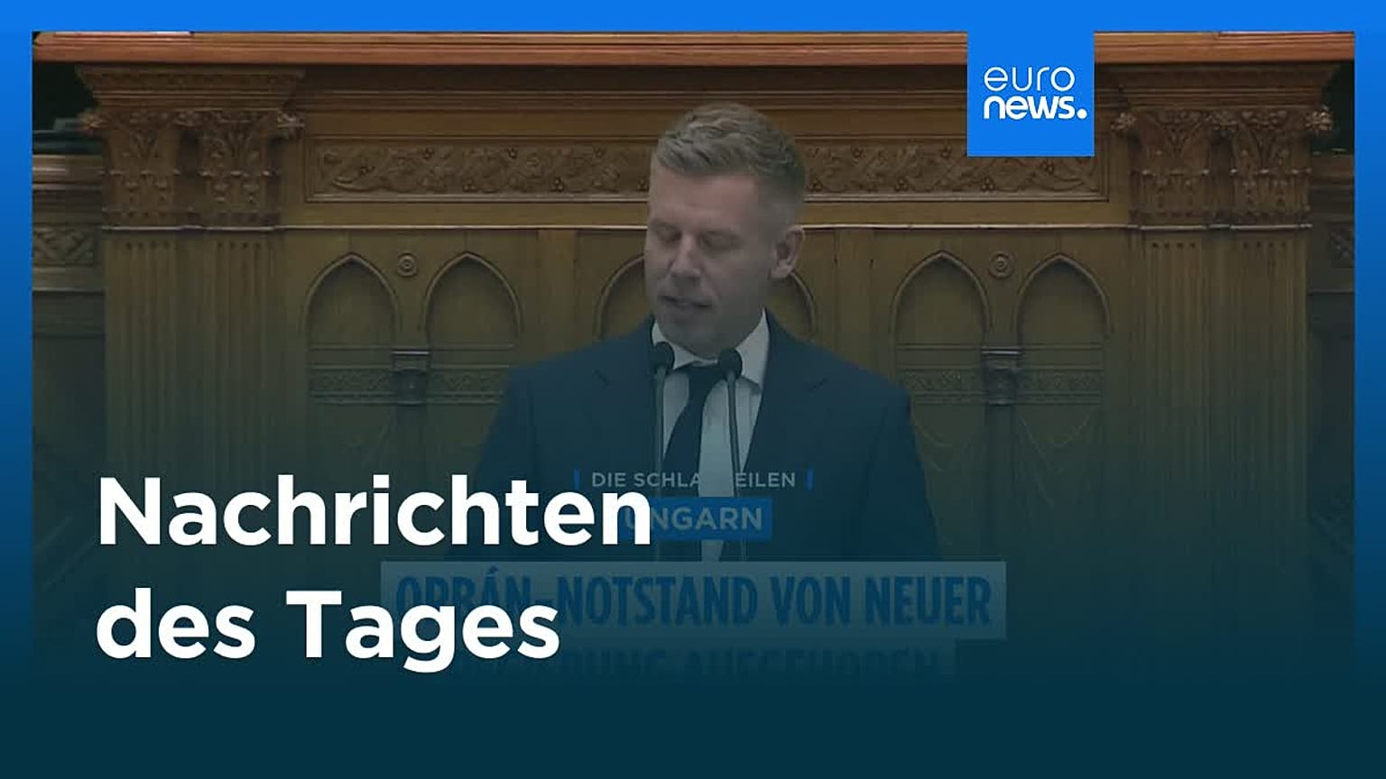 Nachrichten des Tages | 15. Mai 2026 - Mittagsausgabe