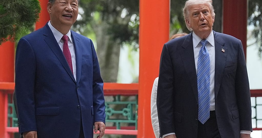 Donald Trump à Pékin : le président américain vante des échanges commerciaux “fantastiques"