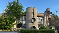 The Post Office headquarters is a spectacular example of brutalist architecture in Skopje