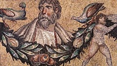 Ürdün'de bir Tukidides mozaiği