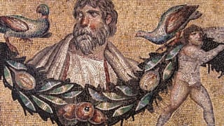 Ürdün'de bir Tukidides mozaiği