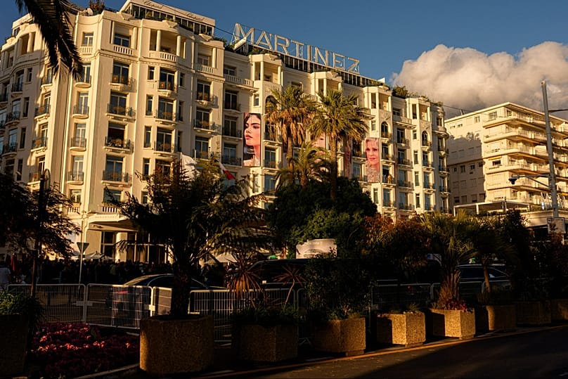 Das Hôtel Martinez während der 79. Internationalen Filmfestspiele von Cannes im südfranzösischen Cannes am Donnerstag, 14. Mai 2026