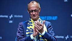Federal Başbakan Friedrich Merz, 15 Mayıs 2026 Cuma günü Würzburg'da düzenlenen Alman Katolik Günü'nde gençlerle bir söyleşiye katılıyor.