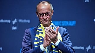 Federal Başbakan Friedrich Merz, 15 Mayıs 2026 Cuma günü Würzburg'da düzenlenen Alman Katolik Günü'nde gençlerle bir söyleşiye katılıyor.