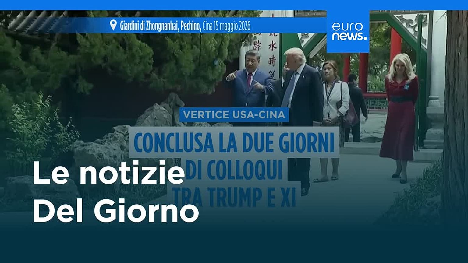 Le notizie del giorno | 15 maggio 2026 - Serale