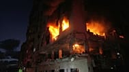 L'edificio colpito in un raid di Israele a Gaza city che avrebbe ucciso il nuovo capo dell'ala militare di Hamas