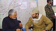 محمد سعدی به همراه قاسم سلیمانی