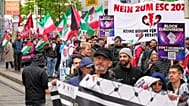 Proteste gegen die Teilnahme Israels am ESC 2026
