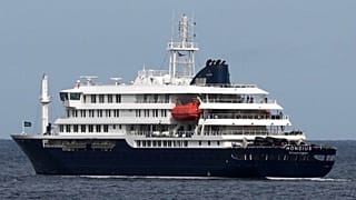 El crucero MV Hondius