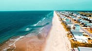 North Carolina’s coast is home to a number of popular surf towns 