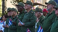 El presidente cubano Miguel Díaz-Canel en La Habana, Cuba, el jueves 16 de abril de 2026.