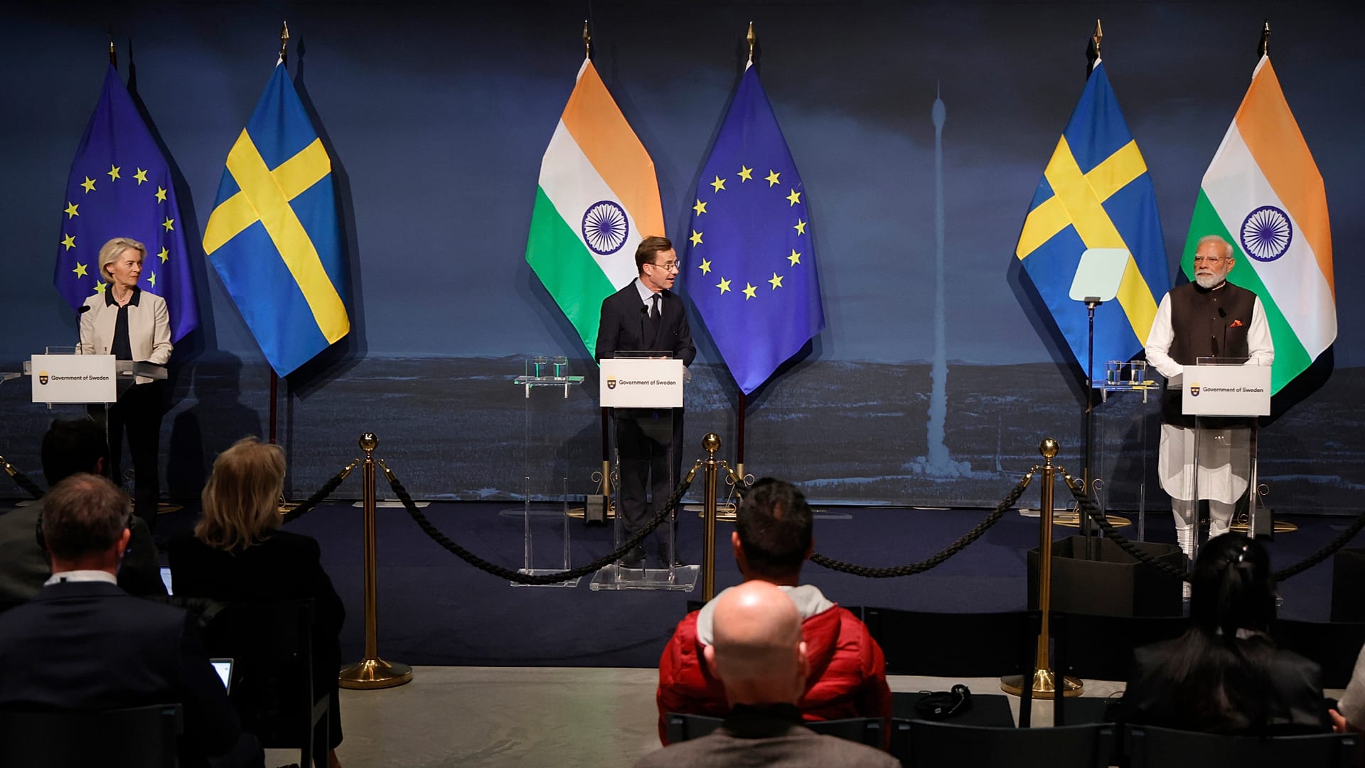 Modi in Schweden: von der Leyen spricht von neuer EU-Indien Ära | Euronews