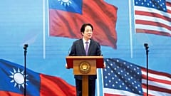 DATEI - Taiwans Präsident Lai Ching-te spricht während einer Pressekonferenz zur "Taiwan-US-Wirtschaftspartnerschaft" in Taipeh, Taiwan, am 3. Februar 2026
