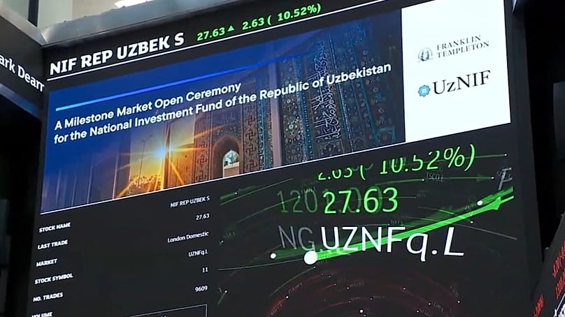 UzNIF launched simultaneously in London and Tashkent through a dual listing structure, marking the country’s first international equity offering.