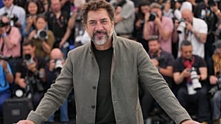 Javier Bardem poses for photographers at the photo call for the film 'The Beloved' during the 79th international film festival, Cannes, southern France, Sunday, May 17, 2026.