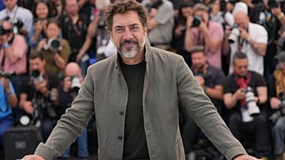 Javier Bardem poses for photographers at the photo call for the film 'The Beloved' during the 79th international film festival, Cannes, southern France, Sunday, May 17, 2026.